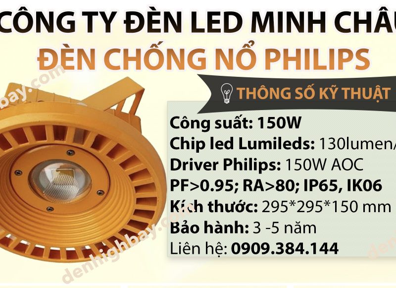 Đèn Highbay chống cháy nổ Philips 150W